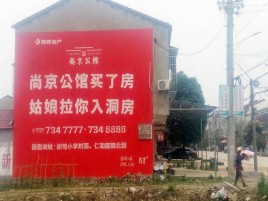 南华墙体广告在乡镇、农村市场的媒体优势