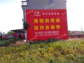 南华农村墙体广告给农村人民带来方便