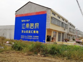 南华农村墙体广告在不同形式上面展现的不同特色