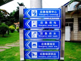 南华标识导向系统设计需要掌握的四大元素