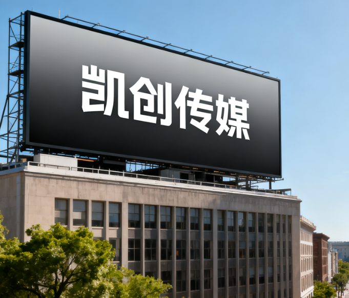 南华户外广告牌的设计与制作