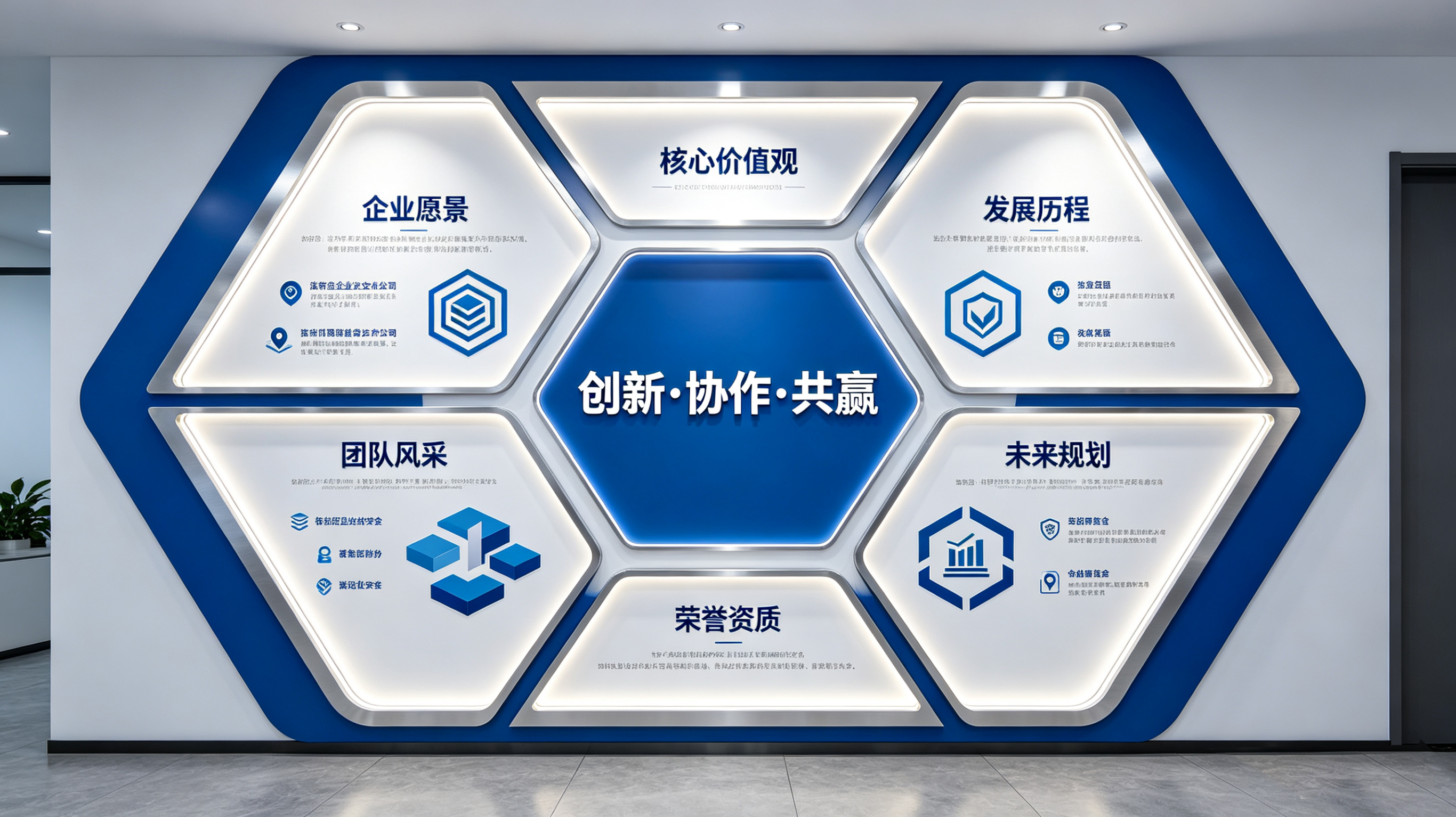 南华企业文化墙六边形避坑指南（新手常犯5个错误）
